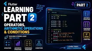 Learn Dart Operators & Conditions in 15 Minutes 🚀 | Flutter for Beginners #3