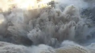 crue de la Loire barrage de Grangent 18 octobre 2024 ‐