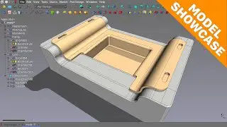 FC_LinkStage3: Non planar parting lines for molds.