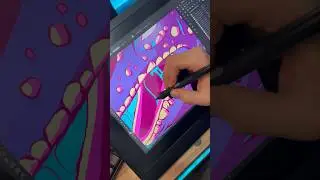 Iguana Vector Drawing in Illustrator ✍️✨ 
