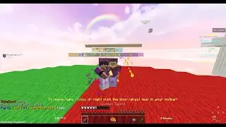 Bedwars but all my teamates are trolls.