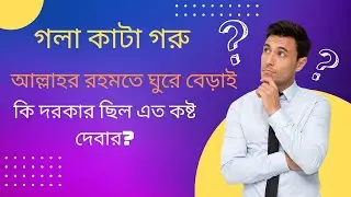 আল্লাহর রহমতে জবাই করা গরু ও হেটে চলে. শেষ পর্যন্ত দেখুন কি হয়