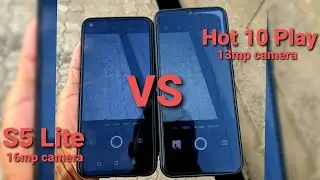 Infinix Hot 10 Play VS Infinix S5 Lite - Camera Comparison