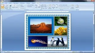 Microsoft Word Tutorial |How to Insert Images Into a Table in a MS Word Document