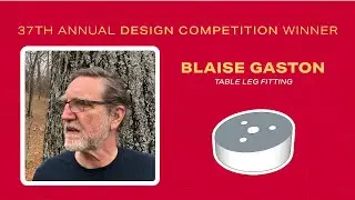 Design Competiton Winner Interview - Blaise Gaston