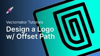 Design a Logo with Offset Path with 