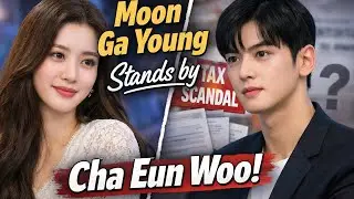 Not a Word, Just Loyalty  Moon Ga Young Stands by Cha Eun Woo While Headlines Attacked