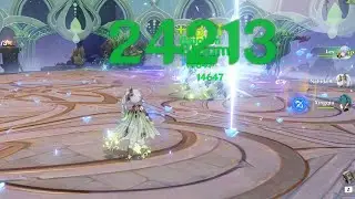 Hyperbloom Crit Damage 400 EM vs 800 EM - Genshin Impact