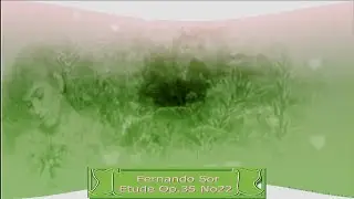 Fernando Sor Etude Op 35 No22