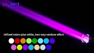 RGB LED Circle Sharpy Beam Moving Head Light
