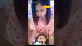 Bigo live cewek lg joged sambil gesek-gesek boneka