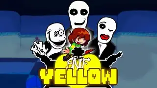 FNF: Friday Night Funkin': Yellow V1 GASTER ROYAL SCIENCES