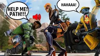 TEAMMATE THOUGHT I WAS USELESS UNTIL HE RECOGNIZED ME! Apex Legends