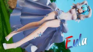 Why do you like Eula?｜Genshin Impact MMD｜Eula｜4K 60FPS
