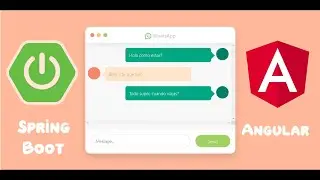 Chat con WebSocket en Spring Boot y Angular 1/3