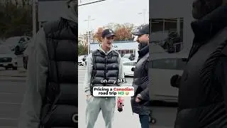 Canadian drove in to get his road trip M3 priced, and it has crazy miles
