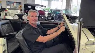 Startup & Top Demo  - 1953 Bentley R-Type Park Ward DHC!