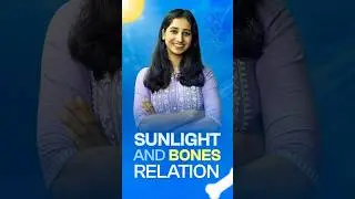 How sunlight makes bones strong?  #neet #bones #csirnet #gate #sunlight #lifescience #science #bio