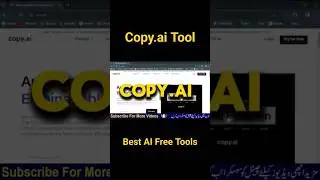 copy.ai tool | copy.ai tutorial | copy.ai affiliate program | best ai free tools 