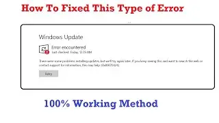 There were some problems installing updates, but we'll try again later || Fixed 0x80070424 Error