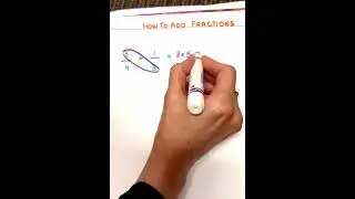 How to add Fractions (shortcut) 