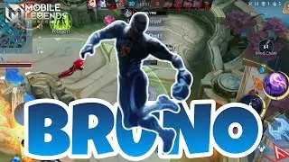 BRUNO TOP GLOBAL BEST BUILD | BRUNO GAMEPLAY | MOBILE LEGENDS