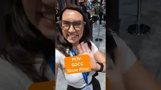 SDCC POV from a short gal! #shorts