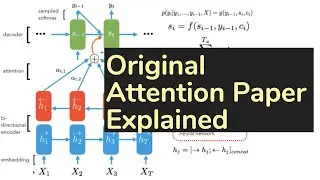 [Original attention] Neural Machine Translation by Jointly Learning to Align and Translate | AISC