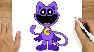 COMO DESENHAR O CATNAP | POPPY PLAYTIME CHAPTER 3