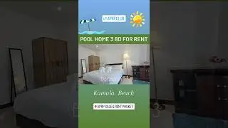 #RENT #Villas #pool  #Apartments  #Homes #3BD #5BD #Penthouses #2BD #Phuket #kamalabeach