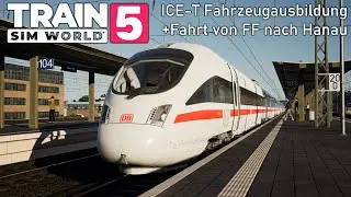 ICE-T Fahrzeugausbildung und dann nach Hanau! | Baureihe 411 