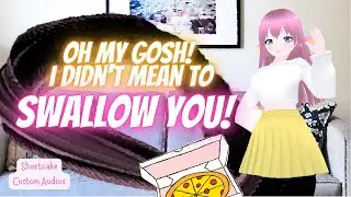Swallowed by Your Eel Gamer Girlfriend! ASMR Audio Roleplay🐍[ non-fatal vore ] [ eel girl ] [ F4A ]🍕