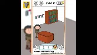 Brain Test 3 - Seviye 92 Çözüm - Level 92 Solution Walkthrough