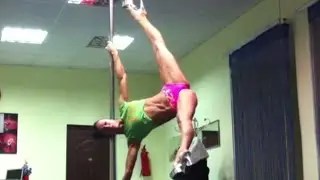 exotic pole dance связочка Юлия Шикула г Запорожье