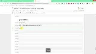 Get your ip address with code - Python