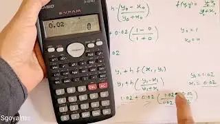 Euler s methods in Hindi Numerical methods|Mgsu MSc math 2014 solved question Mgsu numericalmethods