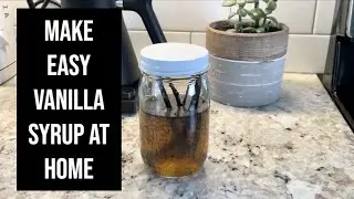 How To Make Homemade Madagascar Vanilla Bean Syrup For A Latte Using A Breville Barista Express