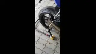 Yamaha R6 SC Project exhaust cold start sound