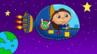 Super WHY! The Rocket Powers | Drawing Story