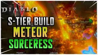 INFINITE METEOR Sorcerer Mid Endgame Build Guide Diablo 4 Season 3!