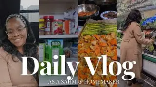 Day In My Life: Cooking, Grocery Shopping, Cleaning, Mom Of 4 & Homemaker/SAHM