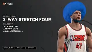 HOW to MAKE the BEST 2 WAY STRETCH FOUR on NBA 2K21 NEXT GEN! BEST STRETCH 2K21 NEXT GEN!