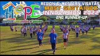 ECES Project HOPE -Region 6 Most Sustained Innovation 2022 (2nd Runner Up)