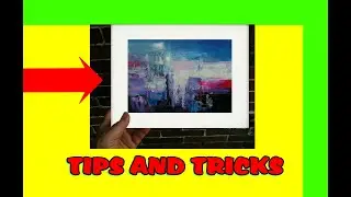 👨‍🎨 How to Varnish an Acrylic Painting on Paper  #viral #art #shorts