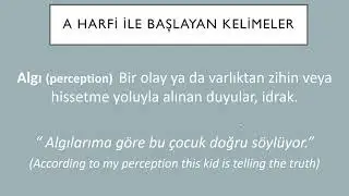Learn Turkish The Most Common Turkish Words En Sık Kullanılan Türkçe Kelimeler