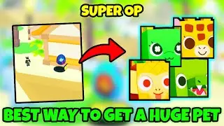 *SUPER OP*😍EASIEST WAY TO GET A HUGE PET FROM SUMMER WORLD IN PET SIMULATOR 99!