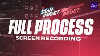 HOW TO create a logo animation - 32:9 SCREEN RECORDINGS - 16:9 IN DESCRIPTION