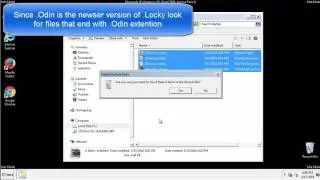 .Odin File Virus Removal (how-to) Ransomware