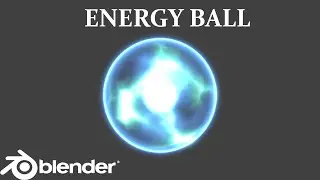 How to create energy ball in Blender