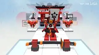 Rolling Sky Ghost Warrior Animation